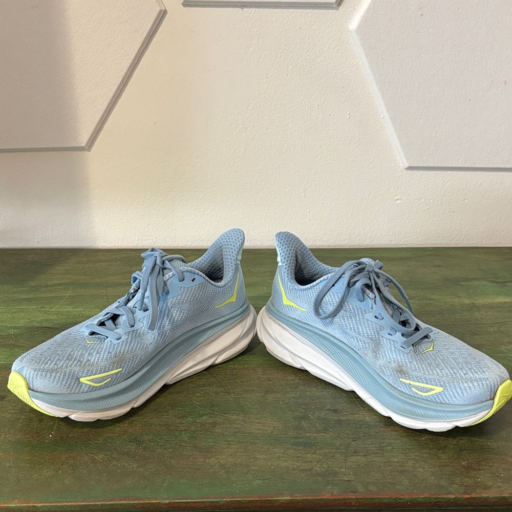 Hoka Clifton 9 running shoes size 6.5 dusk pink twilight - Picture 8 of 8